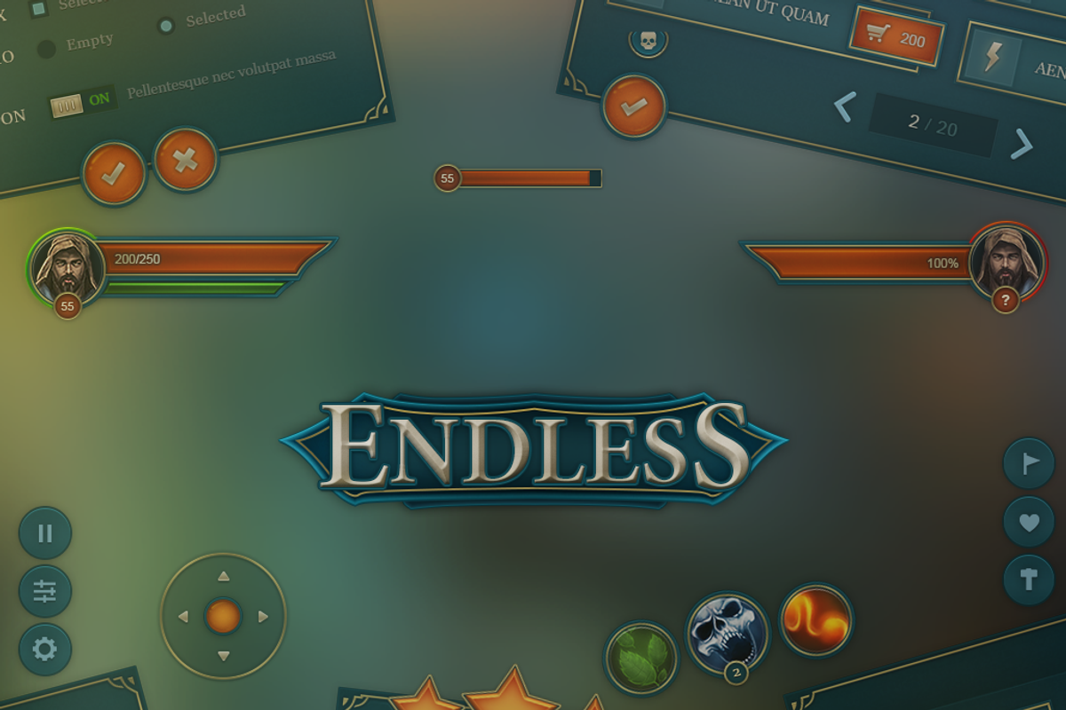 Endless Mobile UI, a Graphic by EvilSystem (Photo 1 of 15)