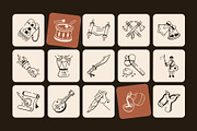 Culture Doodle Icon Set, an Outline Icon by Vectors Market (Thumbnail 6 of 8)