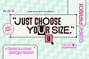 Gilway Paradox, a Sans Serif Font by Art Grootfontein (Thumbnail 6 of 15)