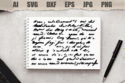Stencil Text imitation, a Decorative Illustration by MARYCRAFTIRIA (Thumbnail 2 of 3)
