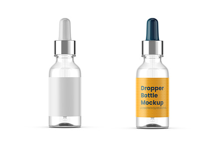 Dropper Bottle Mockup