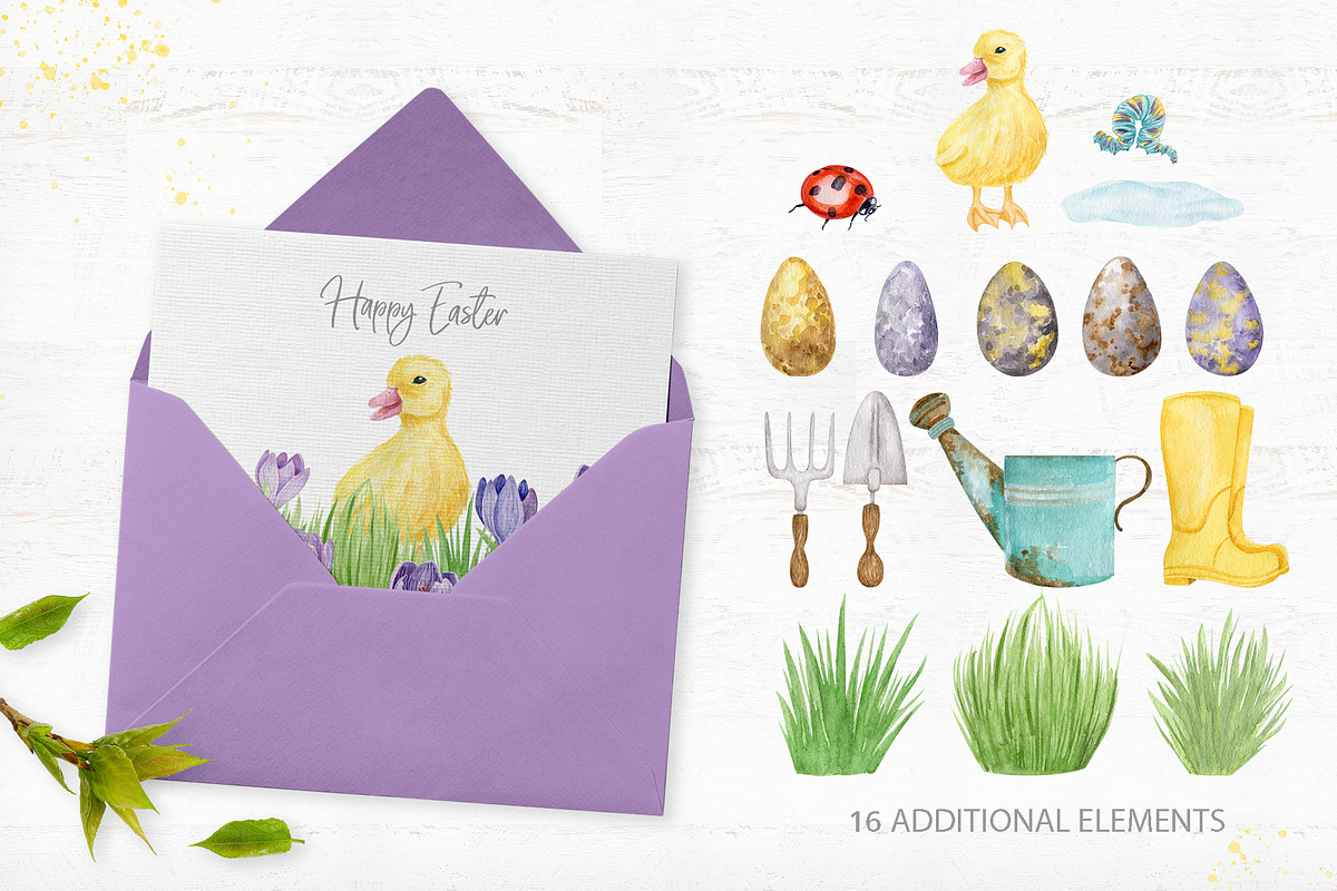 Crocus Clipart Collection, an Object Graphic by Kate Galunga Artstore (Photo 3 of 7)