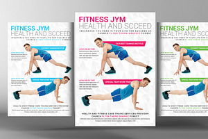 20 Health & Fitness Flyers Bundle