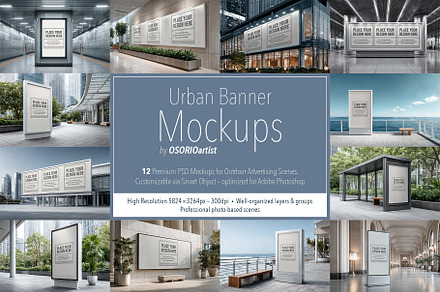 Urban Banner Mockups