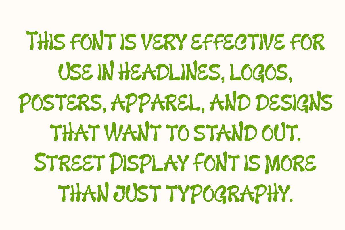 Chiria – Street Decorative Display, a Handwritten Font by MaikoHatta (Photo 8 of 8)