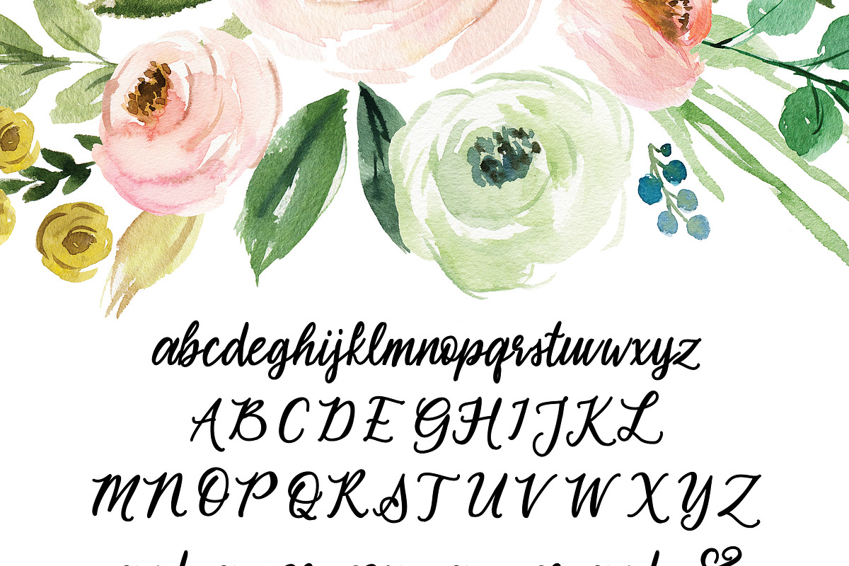 Moonglow Magnolia Font preview 4