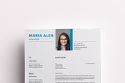 Professional Resume/CV Template, a Resume Template by designSultan (Thumbnail 3 of 5)