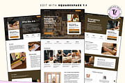 Carpentry Squarespace Template, a Websites & App Template by Template Twist Shop (Thumbnail 3 of 10)