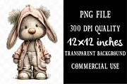 Woodland Easter Animals Clipart, an Illustration by Designking (Thumbnail 4 of 5)