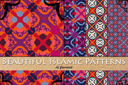 4 Vector Islamic Patterns, a Pattern Graphic by Anny Cecilia Walter (Thumbnail 1 of 3)