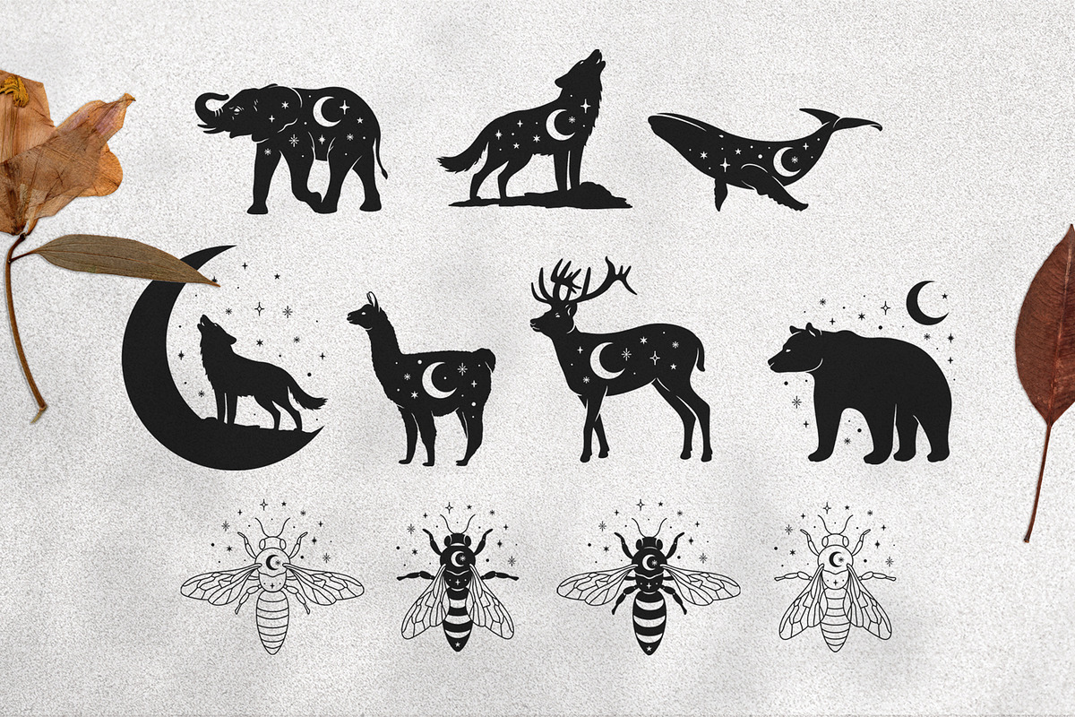 Celestial Animals, an Animal Illustration by PatrushevaYana (Photo 3 of 10)