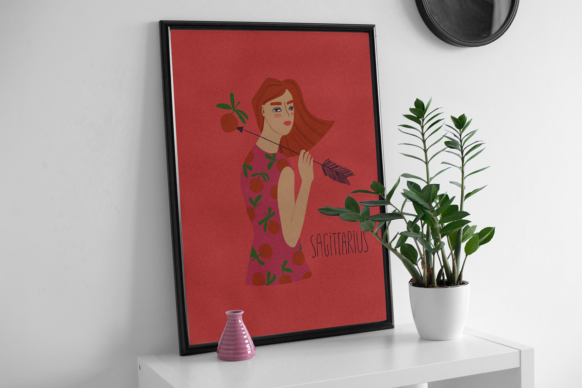Weird Zodiac Girls, a Person Illustration by Annakniaz (Photo 9 of 9)