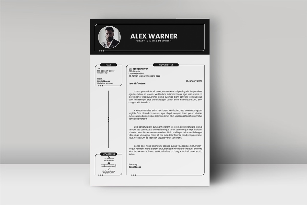 Resume Template, a Resume Template by artisanHR (Photo 5 of 5)