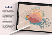 Mixed Media Brushes for Procreate, a Brush Add-On by AJ Brushes (Thumbnail 3 of 9)
