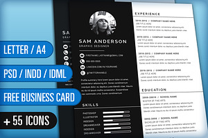 Resume/CV and Cover Letter: Sam