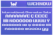Affluent font, a Sans Serif Font by weknow (Thumbnail 8 of 8)