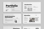 Portfolio Presentation Design, a Presentation Template by ClickPaint_Studio (Thumbnail 1 of 6)