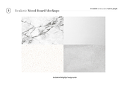 Realistic Mood Board Mockups, a Books & Magazine Mockup by William Hansen (Thumbnail 6 of 9)