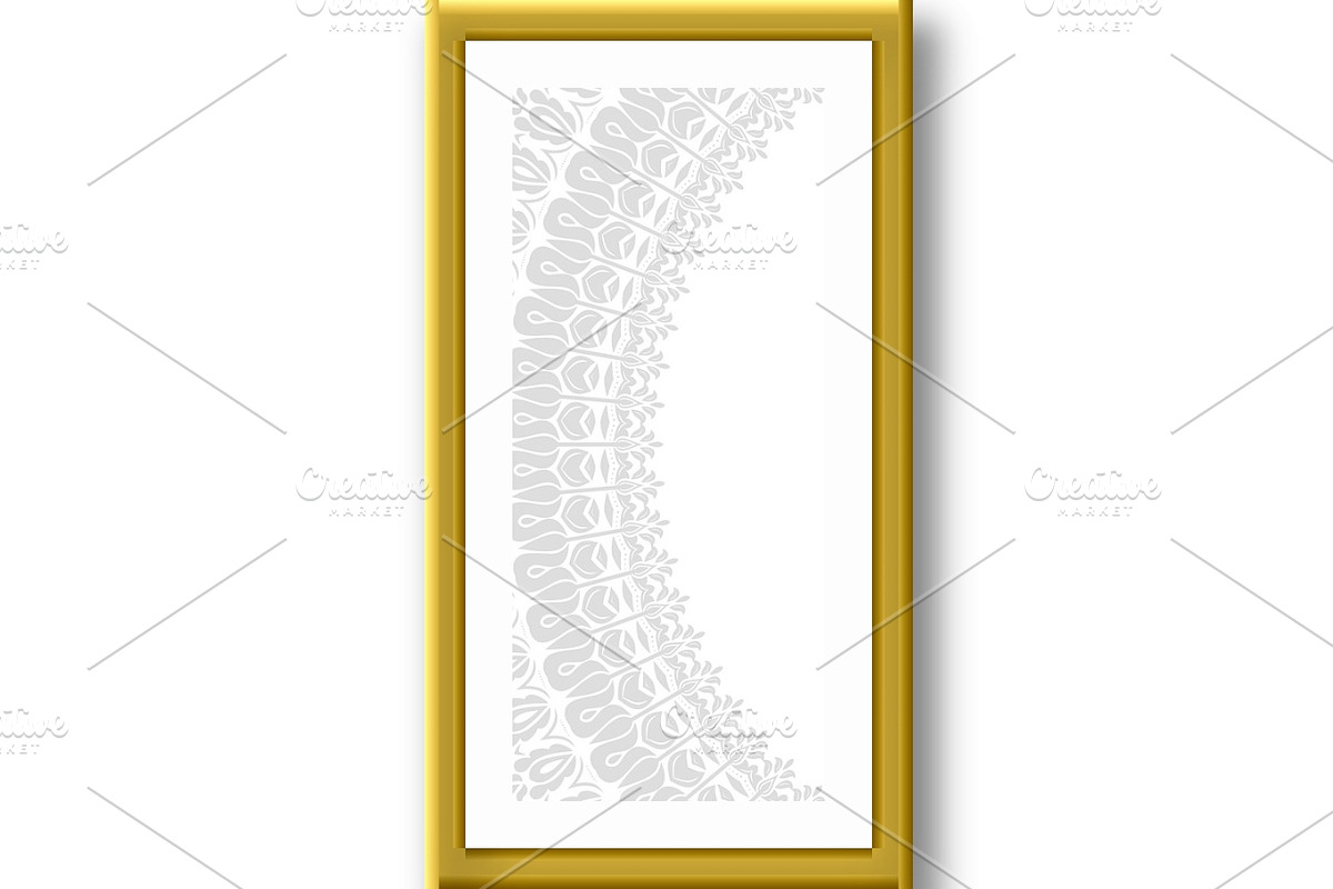 Floral Fine Frame, a Background Graphic by FineArtStudio (Photo 3 of 3)