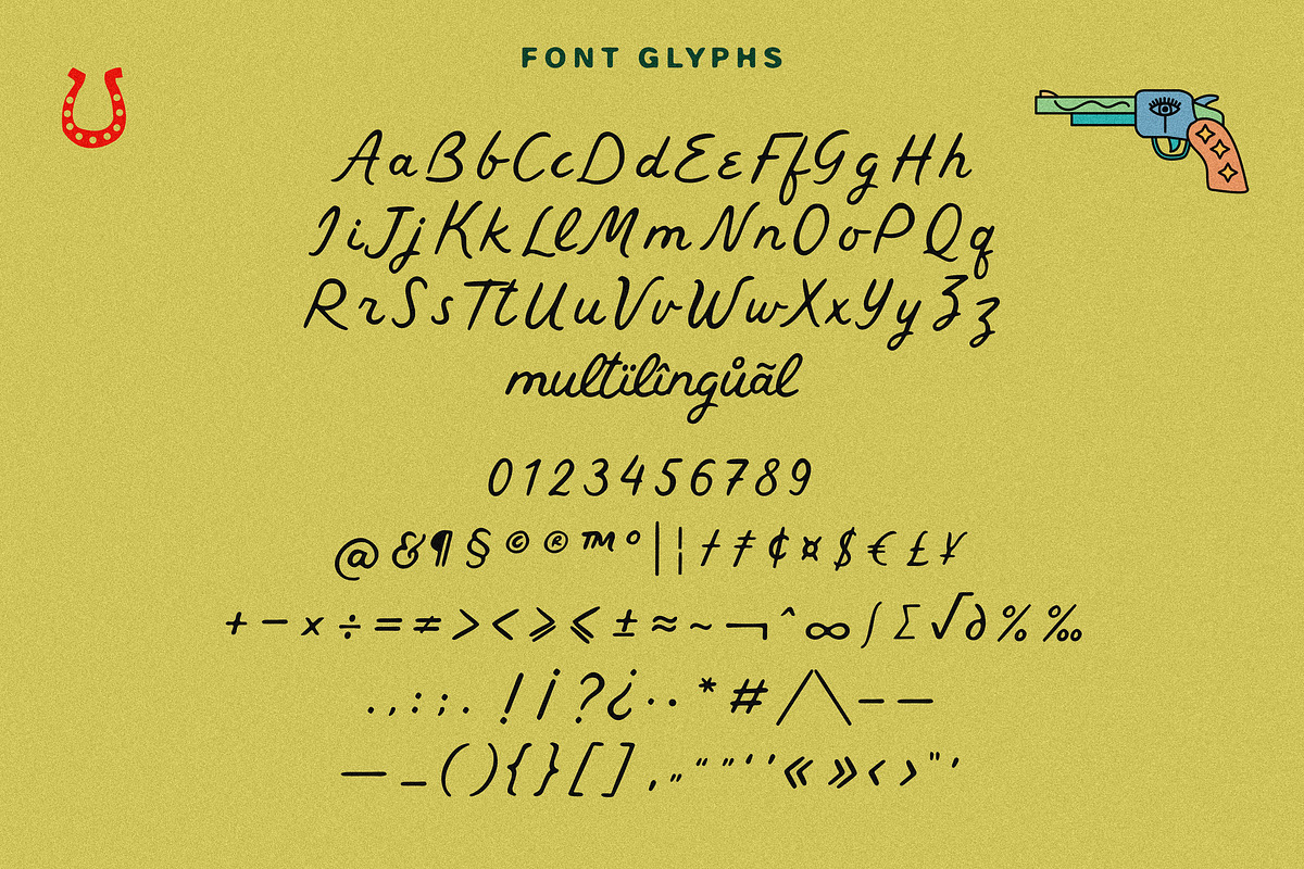 Rodeo Cowgirls // Western Font, a Handwritten Font by PeachCreme (Photo 9 of 10)