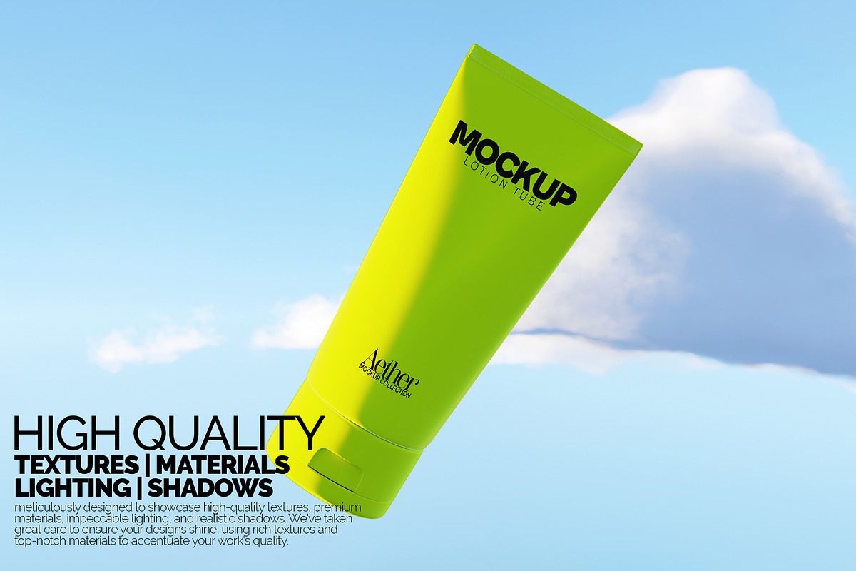 Lotion Tube Mockup Bundle, a Packaging Mockup by Banana Mockups (Photo 2 of 6)