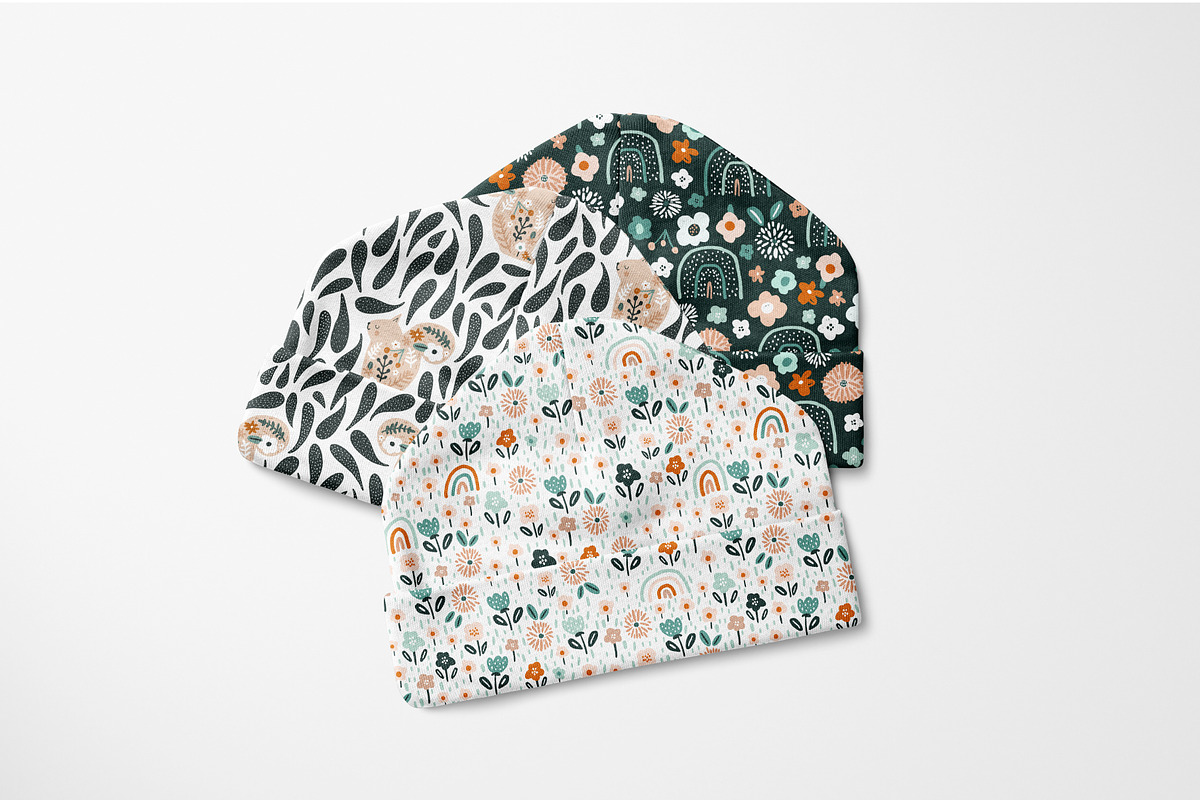 BLOOMY childish graphic collection, a Pattern Graphic by solmariart (Photo 9 of 10)