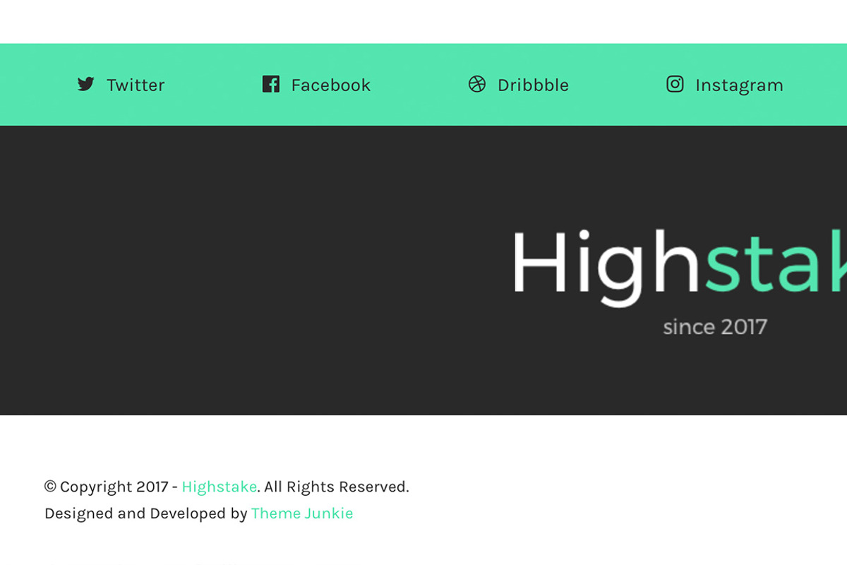 Highstake WordPress Theme, a WordPress Template by Theme Junkie (Photo 3 of 5)