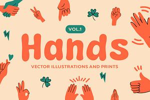 Hand-Drawn Gestures – Playful Mini C, an Illustration by Graphicado