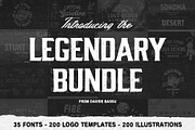 The Legendary Bundle, a Branding & Logo Template by Davide Bassu (Thumbnail 1 of 49)