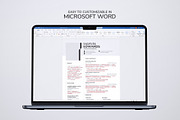 Minimal Resume Word, Photoshop, a Resume Template by Axpand (Thumbnail 7 of 7)