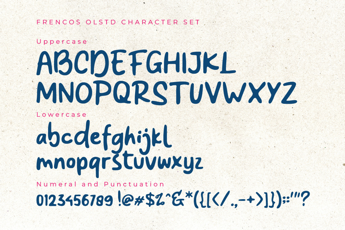 FRENCOS Olstd - Comic Font, a Handwritten Font by Olexstudio (Photo 6 of 7)