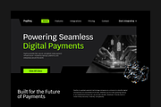 Figma Fintech Payment Landing Page, a Landing Page Template by Musara (Thumbnail 3 of 6)