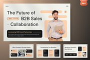 Modern B2B SaaS Sales Partnership, a Presentation Template by FIBRINOSÄ (Thumbnail 2 of 7)