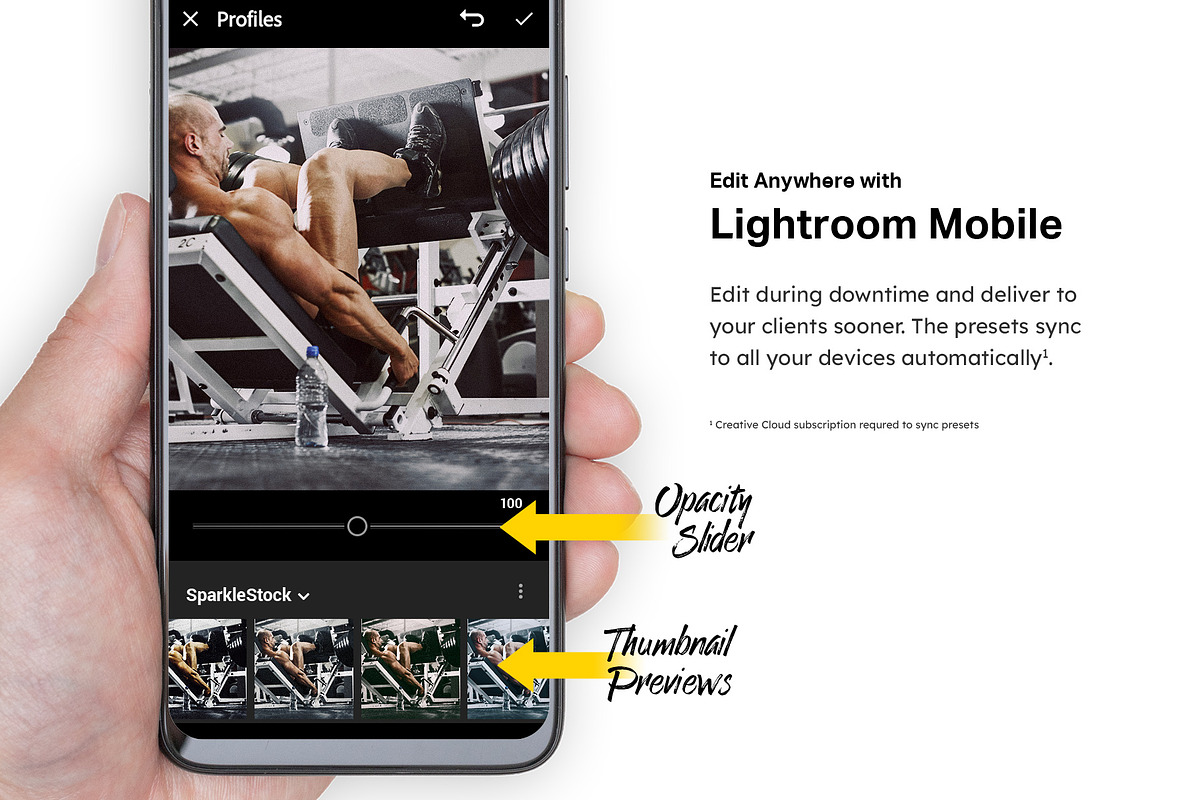 50 Bodybuilding Lightroom Presets, a Preset Add-On by SparkleStock (Photo 7 of 11)