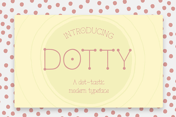 Dotty font + .ai speech bubbles preview 5