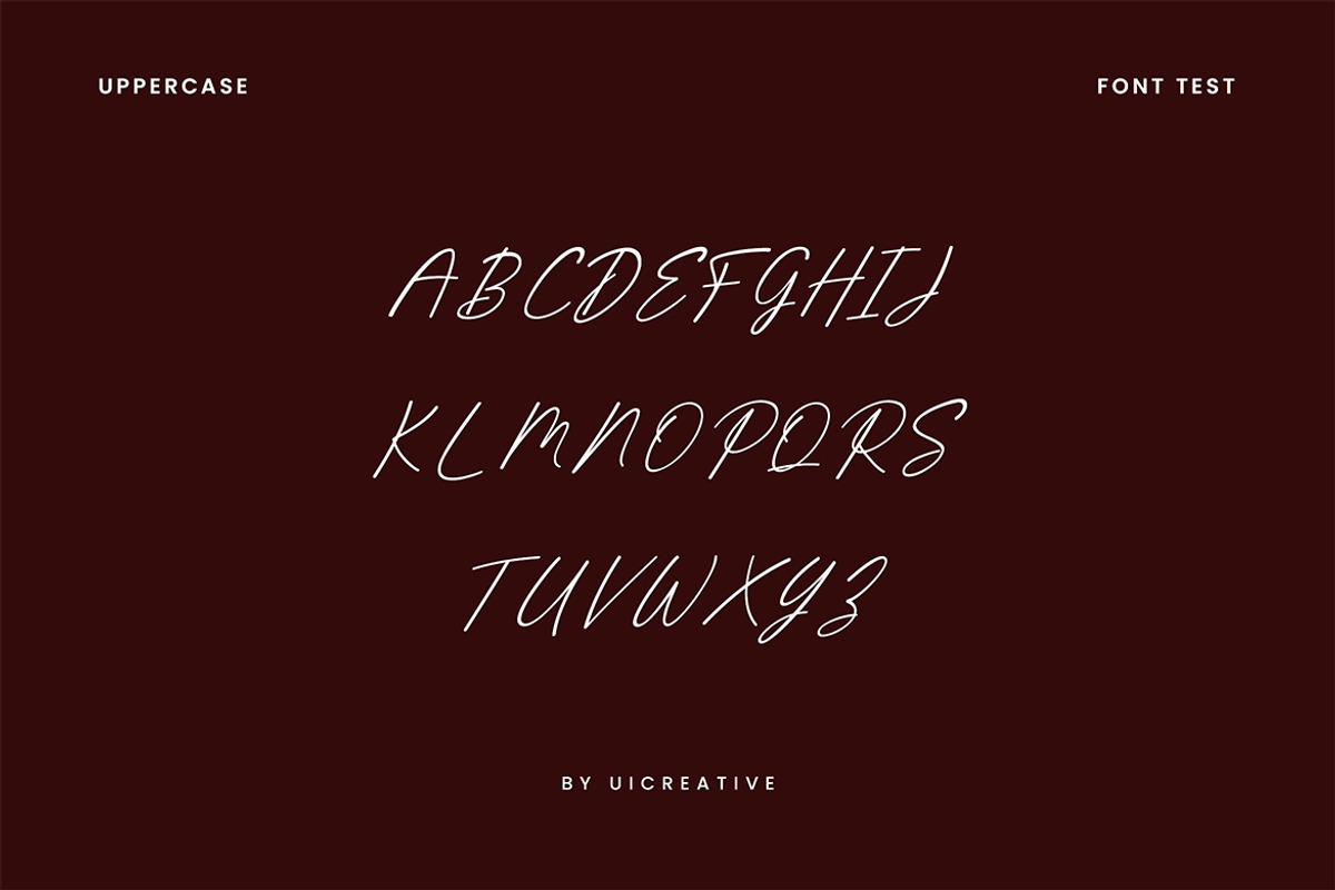 Promica Romance Modern Signature, a Handwritten Font by UICreative (Photo 9 of 13)