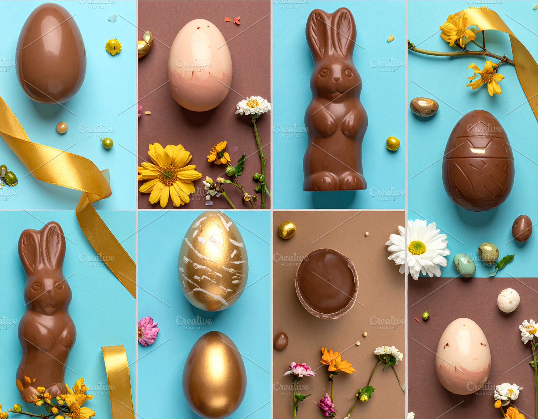 Modern commercial easter collage design, a Holiday Photo by DanFLCreativo