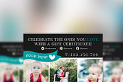 Modern Chalkboard Gift Certificate, a Brochure Template by FUN TENT DESIGN (Thumbnail 2 of 3)