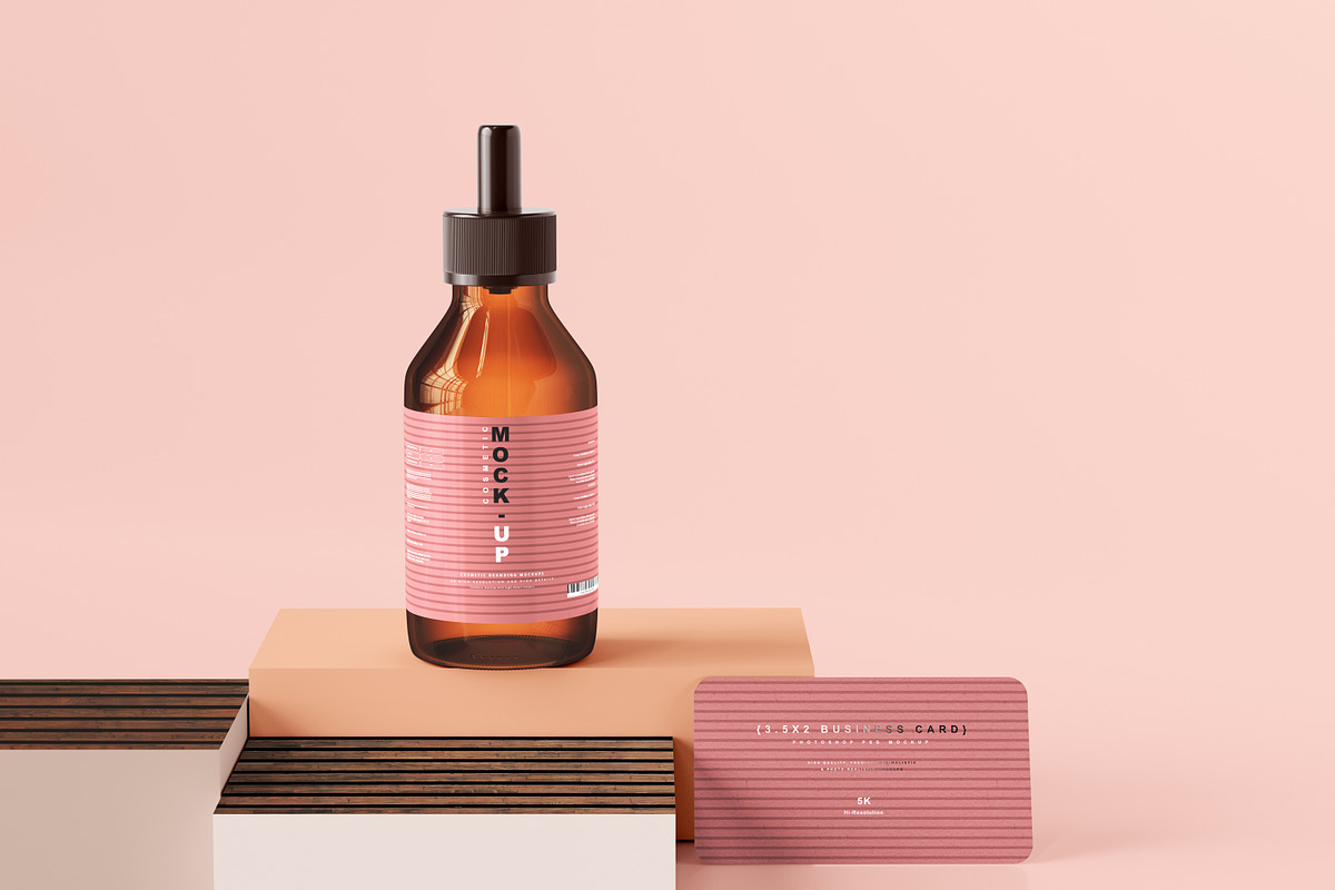 250+ Cosmetic Branding Mockup Bundle, a Cups & Container Mockup by pmvch (Photo 249 of 273)