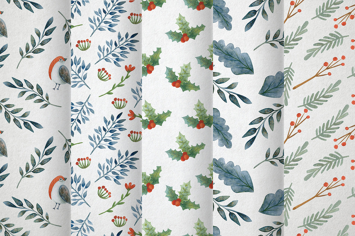 Christmas pattern Bundle, a Pattern Graphic by annasokol_ (Photo 9 of 9)