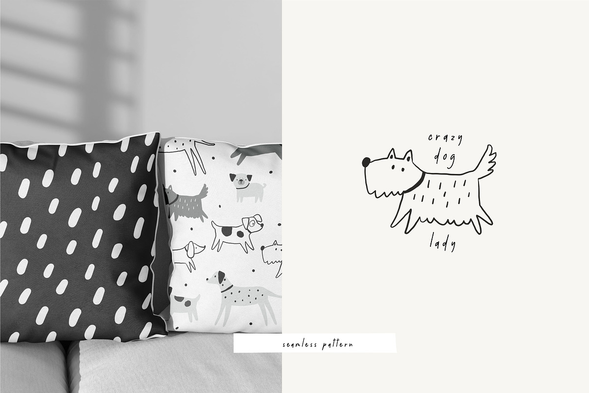 Best dog ever - cute cartoon dogs, an Animal Illustration by Barkova Nadya (Photo 4 of 7)