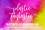 Plastic Fantastic watercolor, a Texture Graphic by coconut_forest (Thumbnail 1 of 9)