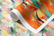 Abstract Red & Pink Patterns, a Pattern Graphic by Ninterints (Thumbnail 11 of 12)