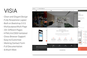 Visia - Creative Agency/Portfolio