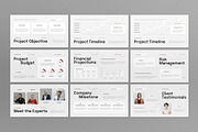 White Project Proposal Google Slide, a Presentation Template by graphicook (Thumbnail 3 of 4)