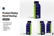 Product Display Stand Mockup, an Advertising Mockup by SLAB! Design (Thumbnail 1 of 7)