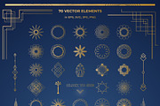ART DECO vector collection, an Object Graphic by Ira Kot Design (Thumbnail 2 of 8)