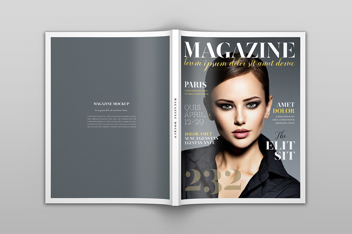 US Letter Magazine Mockup, a Print Template by Petr Stránský (Photo 10 of 15)