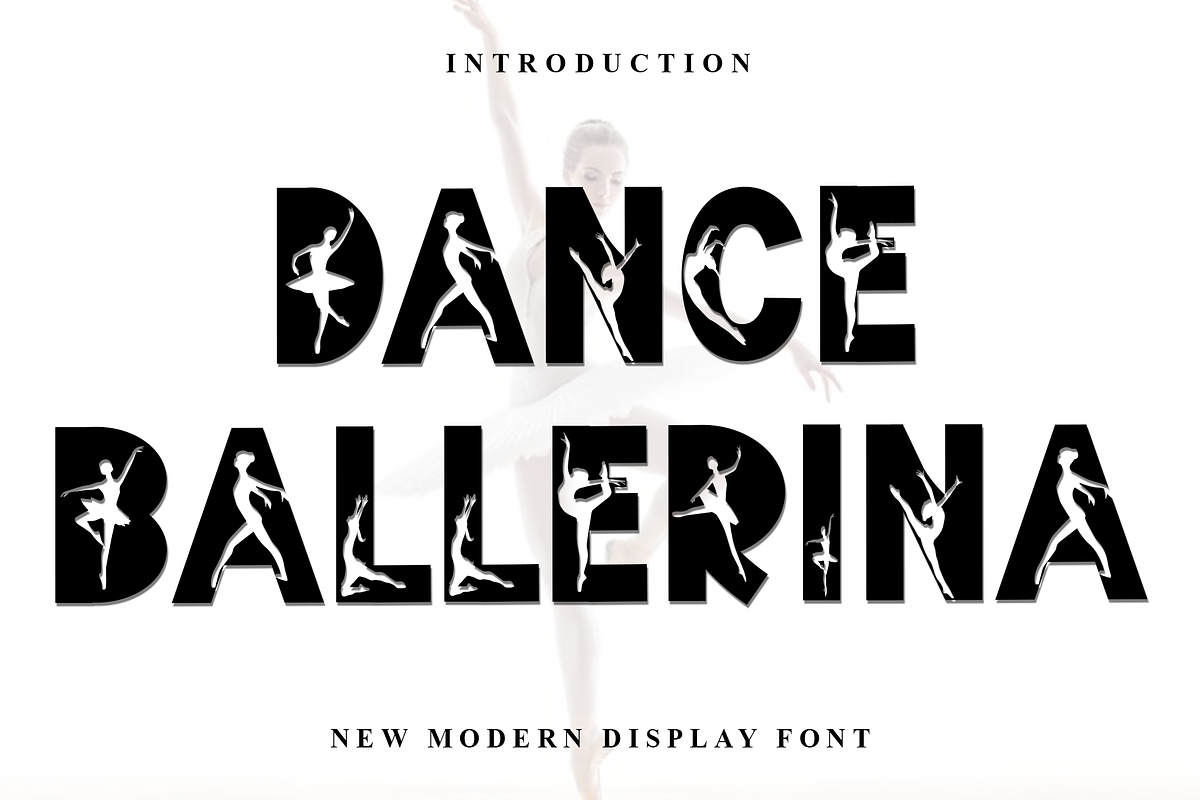 Dance Ballerina, a Script Font by FreshTypeINK (Photo 1 of 8)