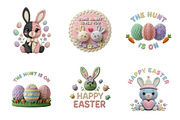 Easter Faux Yarn Clipart, an Illustration by SinaCreation (Thumbnail 4 of 11)